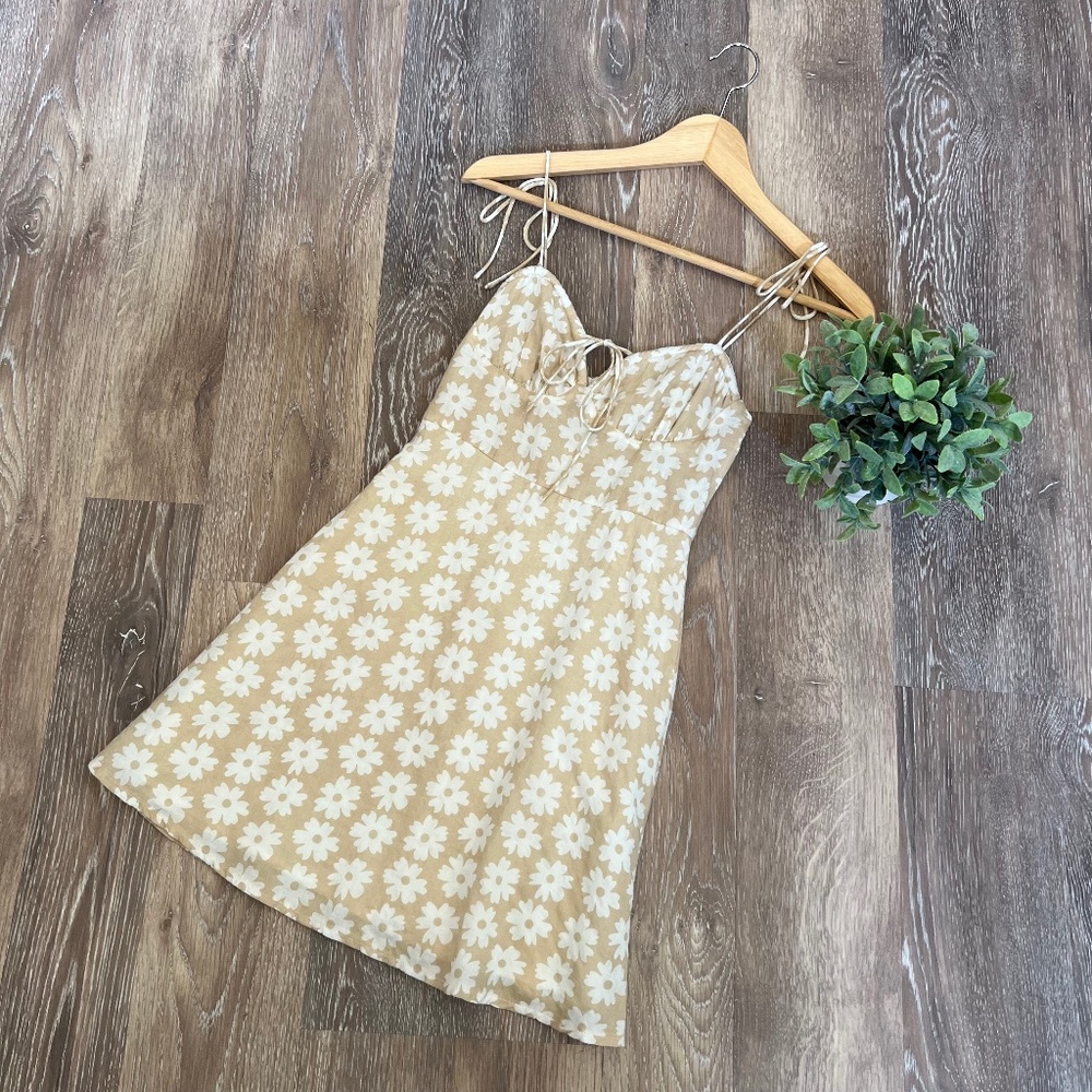 Princess Polly Daisy Print Mini Dress